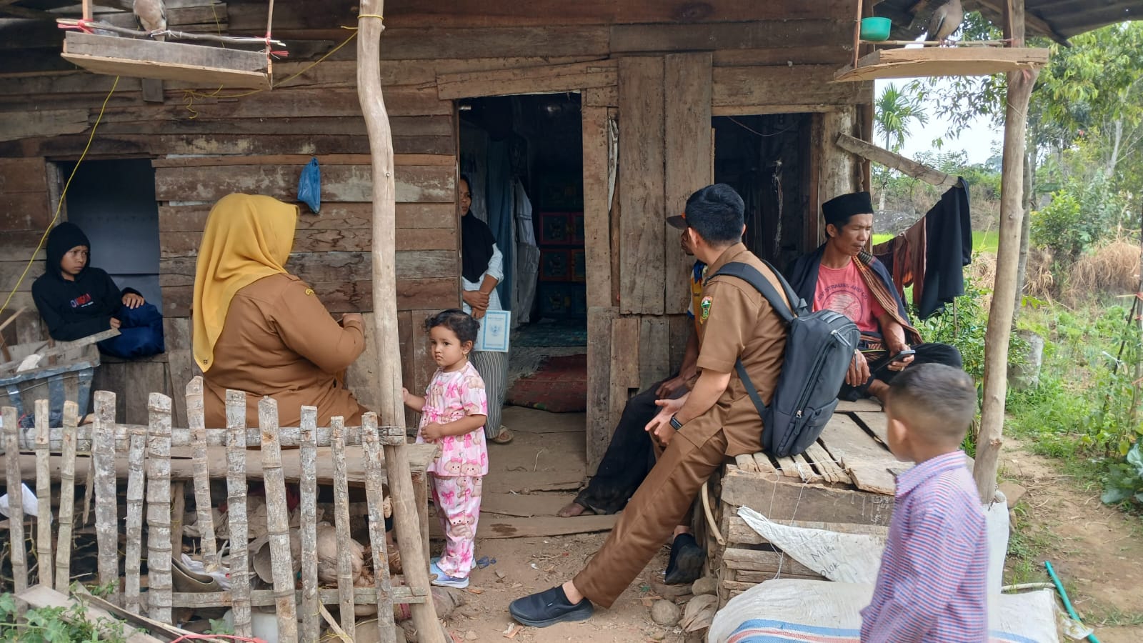 SURVEY RTLH ( RUMAH TIDAK LAYAK HUNI ) di NAGARI LIMAU LUNGGO